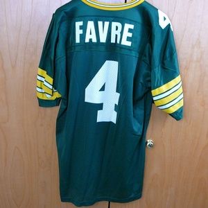 Champion Favre Jersey sz 48 Green Bay Packers No 4